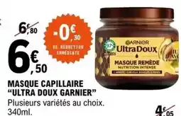 E.Leclerc Garnier - masque capillaire ultra doux offre