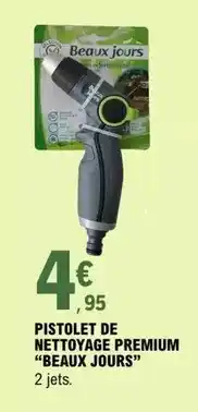E.Leclerc Pistolet de nettoyage premium offre