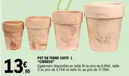 E.Leclerc Pot en terre cuite l offre