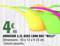 E.Leclerc Belli - arrosoir avec long bec offre