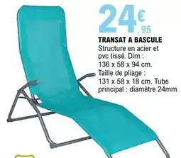 E.Leclerc Dim - transat a bascule offre