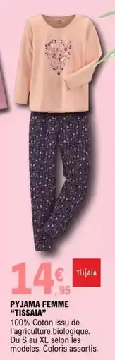 E.Leclerc Pyjama femme offre