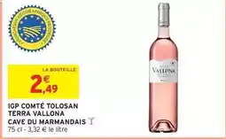 Intermarché Hyper Cave du marmandais - igp comté tolosan terra vallona offre