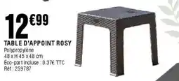 La Foir'Fouille Table d'appoint rosy offre