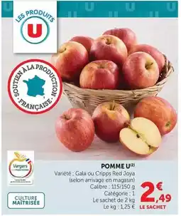 Super U U - pomme offre
