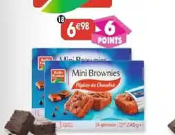 Maximo Lot de 2 paquets de 8 mini brownies pépites de chocolat offre