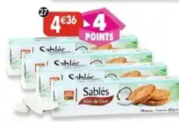 Maximo Lot de 4 paquets de sablés coco offre