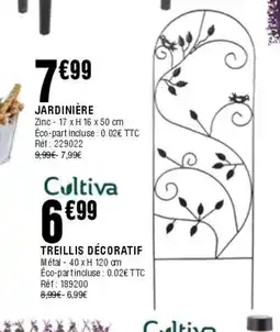 La Foir'Fouille Treillis décoratif offre