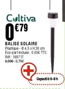 La Foir'Fouille Balise solaire offre