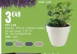 La Foir'Fouille Pot lux offre