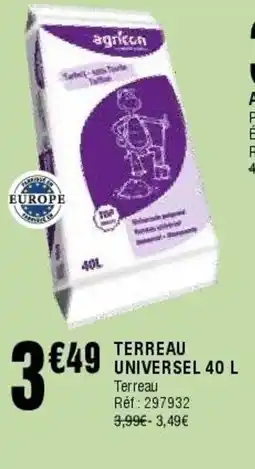 La Foir'Fouille Terreau universel offre