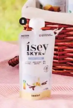 U Express Skyr gourde à boire vanille isey skir offre