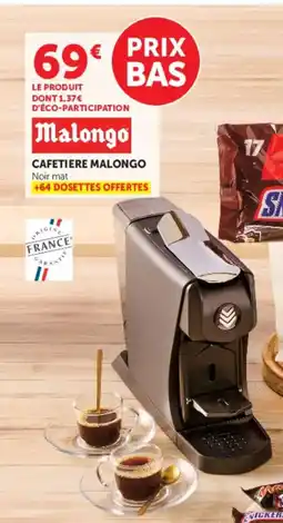 U Express MALONGO Cafetiere offre
