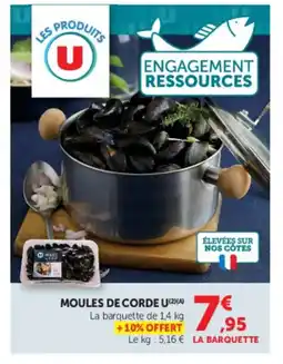 U Express Moules de corde offre
