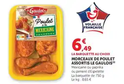 U Express LE GAULOIS Morceaux de poulet assortis offre