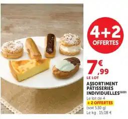 U Express Assortiment pâtisseries individuelles offre