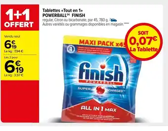 Carrefour Market Tablettes tout en 1 offre
