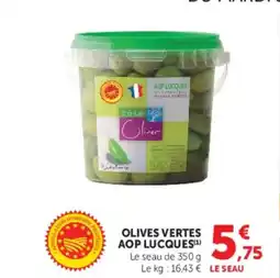 U Express Olives vertes aop lucques offre