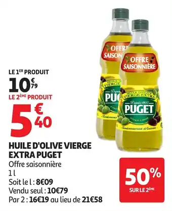 Huile d'olive vierge extra puget