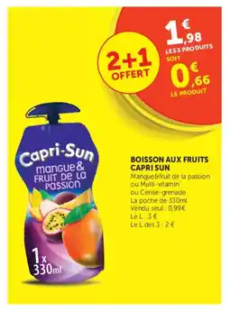 U Express CAPRI SUN Boisson aux fruits offre