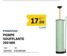 DomPro PRAWLPLUG Pompe soufflante offre