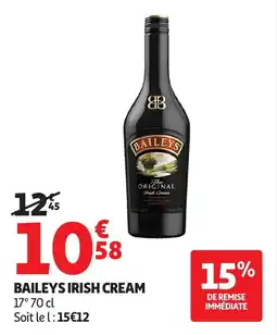 Auchan Supermarché Baileys irish cream offre