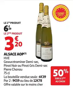 Auchan Supermarché Alsace aop offre