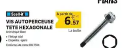 DomPro SCELL-IT Vis autoperceuse tete hexagonale offre
