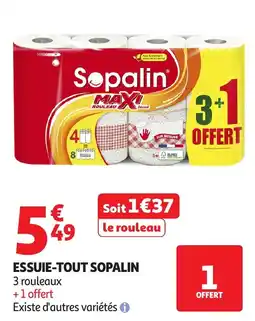 Auchan Supermarché Essuie-tout sopalin offre