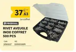 DomPro PRODIXAL Rivet aveugle inox coffret 500 pcs offre
