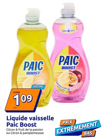 Liquide vaisselle paic boost