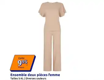 Ensemble deux pièces femme