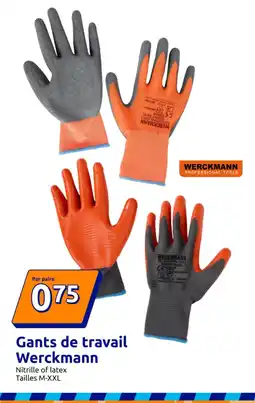 Action Gants de travail werckmann offre