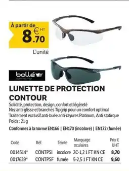 DomPro Lunette de protection contour offre