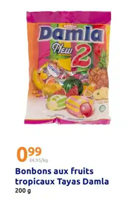 Action Bonbons aux fruits tropicaux tayas damla offre