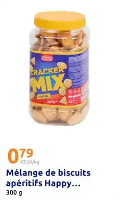 Action Mélange de biscuits apéritifs happy offre
