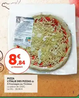 Utile L'ITALIE DES PIZZAS Pizza offre