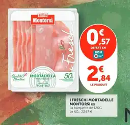 Utile MONTORSI I freschi mortadelle offre