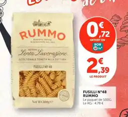 Utile RUMMO Fusilli nº 48 offre