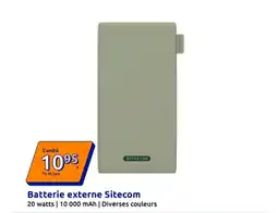 Action Batterie externe sitecom offre
