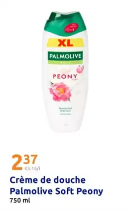 Action Crème de douche palmolive soft peony offre