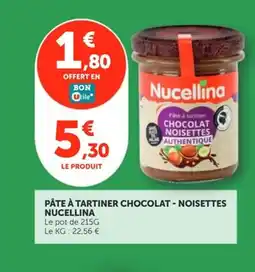 Utile NUCELLINA Pâte à tartiner chocolat - noisettes offre
