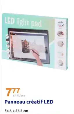 Action Panneau créatif led offre
