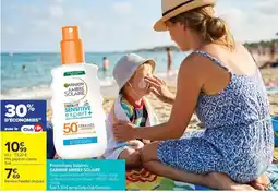 Carrefour Garnier - protector solar offre