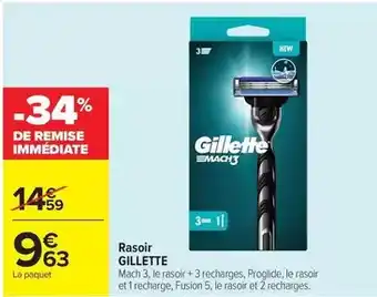 Gillette - rasoir