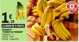 E.Leclerc PANIER DU PRIMEUR Bananes offre