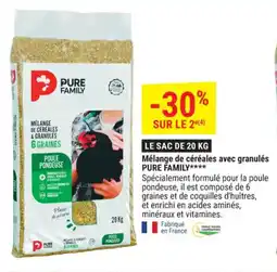 Gamm vert Mélange de céréales avec granulés pure family offre