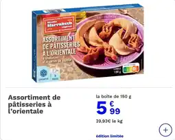 Picard Assortiment de pâtisseries à l'orientale offre