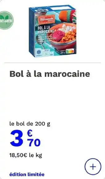 Bol à la marocaine