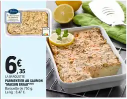 E.Leclerc MAISON BRIAU Parmentier au saumon offre